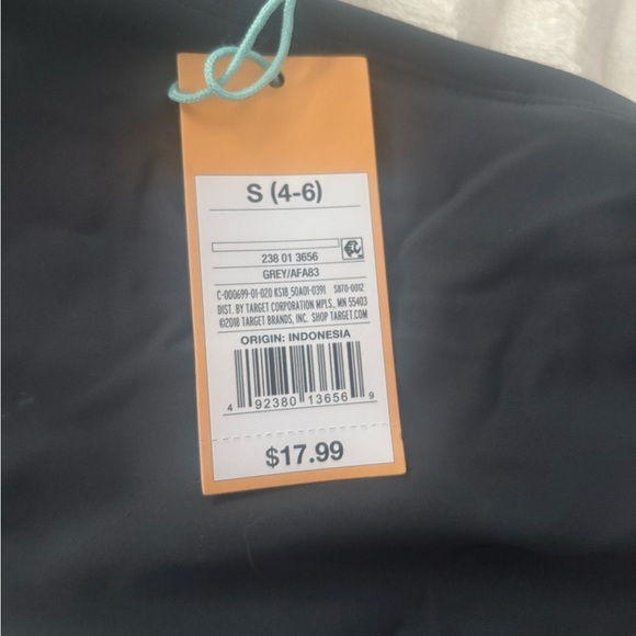 Kona Sol dark gray  Bikini Bottom nwt - Picture 3 of 3